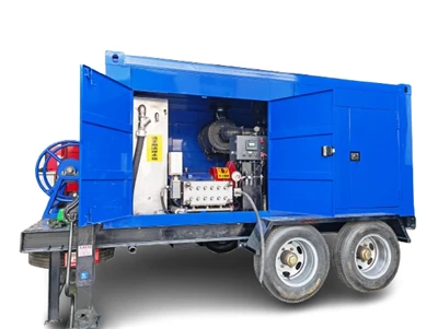 Macchina per la pulizia dello scambiatore di calore 22000Psi Hydro Jetting