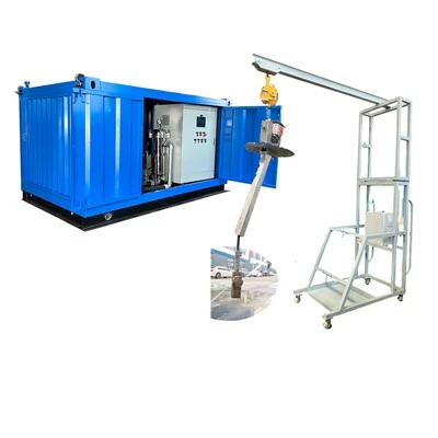 Macchina per la pulizia automatica del serbatoio del reattore Hydro Jetting